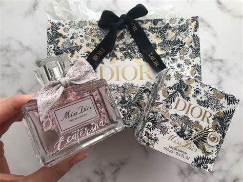 miss dior engraved